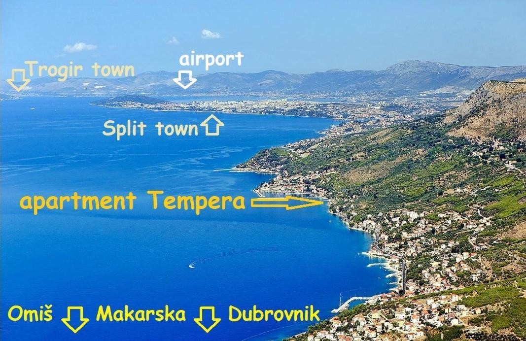 Apartments Tempera By The Beach Сплит Екстериор снимка